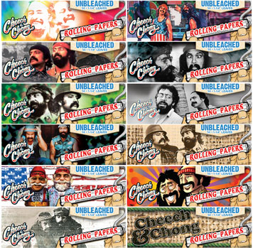 Cheech and Chong Unbleached 1-1/4 Rolling Papers