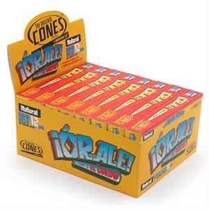 CONES Original Orale! Papers - XL Size - 12pk - UnBleached - 122mm (4.80") CONES Original Orale! Unbleached Papers