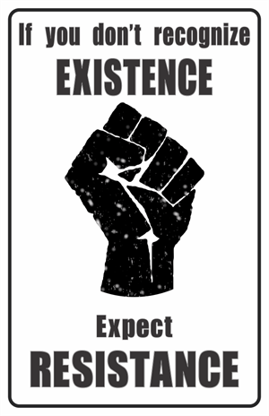 Expect Resistance Mini Poster Image