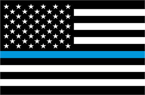 Thin Blue Line Mini Poster Image