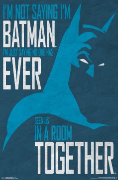 Batman - Secret Identity Poster - 23" x 35"