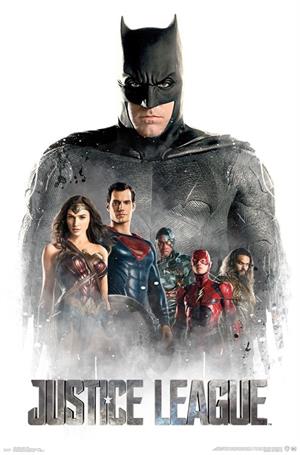 Justice League - Mist - POSTER - 22" X 34"