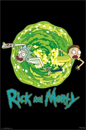 Rick and Morty - Portal Poster - 23" x 35"