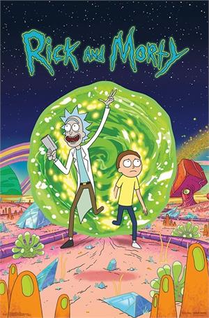 Rick and Morty - Cover Poster - 23" x 35"