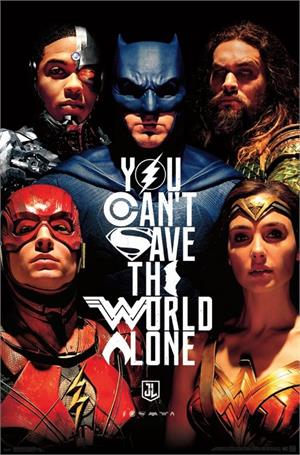 Justice League Save The World Poster Image