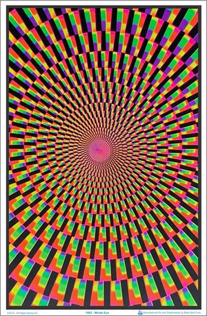 Minds Eye Blacklight Poster Image