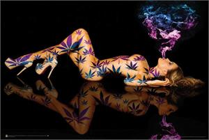 Purple Kush by Daveed Benito Poster Image