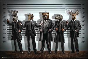 Unusual Suspects by Daveed Benito Poster Unusual Suspects by Daveed Benito Poster Image