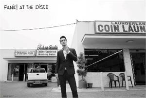 Panic! at the Disco Black & White Poster - 24" x 36"