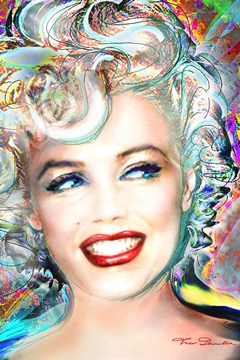 Marilyn Monroe - Electric Poster - 24" x 36"