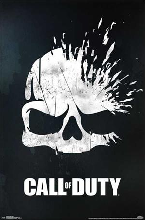 Call of Duty Skull Poster Image