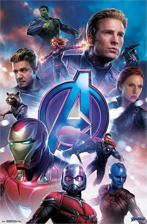 Avengers End Game Group Poster Image