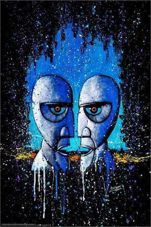 Pink Floyd Division Bell by Stephen Fishwick Poster Image