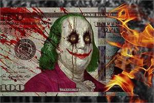 $100 Joker by: Daveed Benito Poster Image