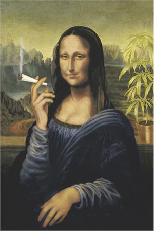 Image of Mona Lisa Joint Poster - 24" x 36"