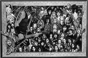 Heavy Metal Collage Poster Image