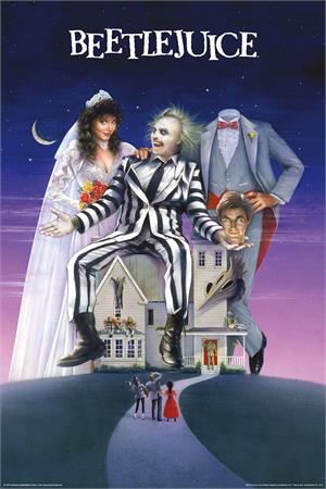 Image of Beetlejuice Movie Art Poster