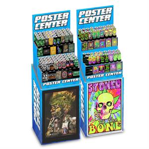 420 Themed Posters - 1 Blacklight Posters Display & 1 Regular Posters Display Image