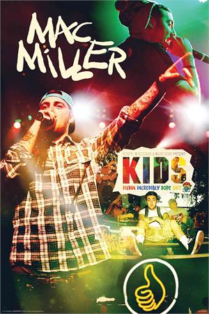 Image of Mac Miller Kids Poster
