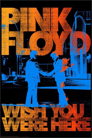 Pink Floyd "Wish You Were Here" Poster by Stephen Fishwick Image