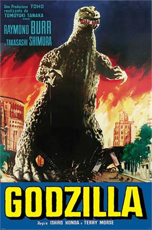 Godzilla Fire Movie Poster 24in x 36in Godzilla Fire Movie Poster 24in x 36in Image