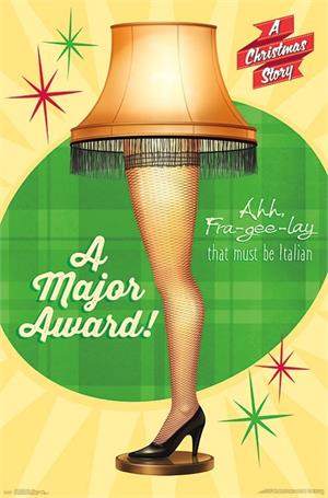 A Christmas Story - Lamp Poster - 22.375'' x 34"