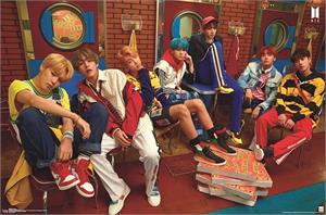BTS (Bangtan Boys) - Crew Poster - 22.375'' x 34''
