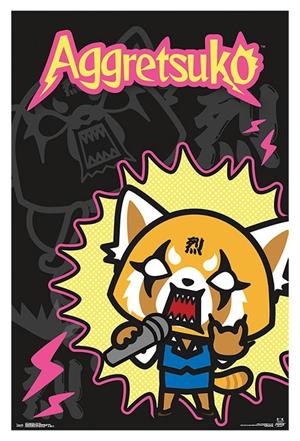Aggretsuko - Rock Out Poster - 22.375'' x 34''