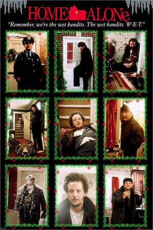 Home Alone  Wet Bandits Poster - 24" x 36"