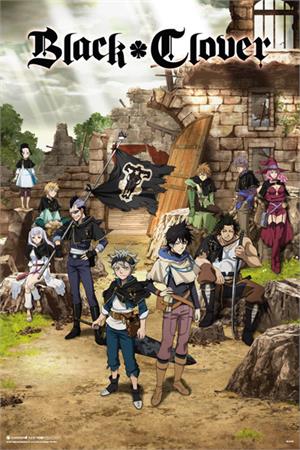 Black Clover  One Sheet Poster - 24" X 36"