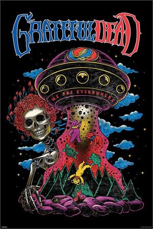 Grateful Dead UFO Poster Image