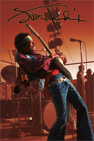 Jimi Hendrix Astro Man - 24" X 36"