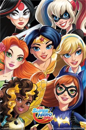 DC Super Hero Girls Poster - 22.375" x 34"