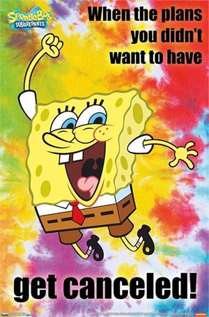 Spongebob Meme Poster - 22.375" x 34"