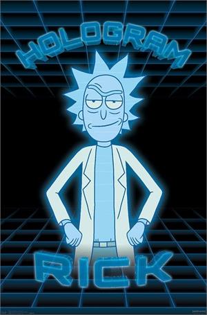 Rick and Morty - Hologram Poster - 22.375" x 34"