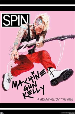 SPIN Magazine - Machine Gun Kelly - Music Poster SPIN Magazine - Machine Gun Kelly - Music Poster Image