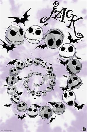 Tim Burton's Nightmare Before Christmas - Spiral Poster - 22.375" x 34"