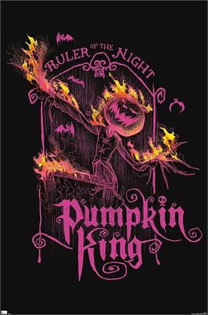 Disney Tim Burton's The Nightmare Before Christmas - Ruler Neon Poster Image
