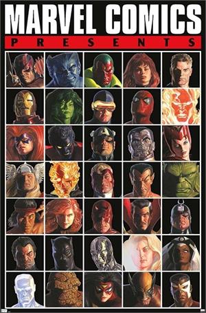 Marvel Comics - Presents Grid Poster Image