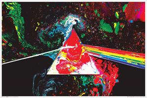 Pink Floyd - Non-Flocked Blacklight Poster Image