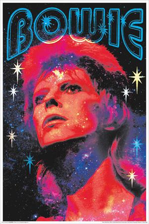 David Bowie - Non-Flocked Blacklight Poster Image