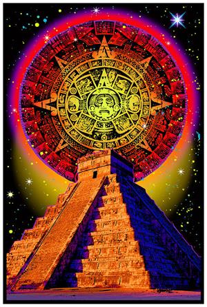 Mayan - Non-Flocked Blacklight Poster Image
