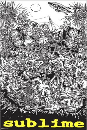 Sublime - Cartoon Poster Image