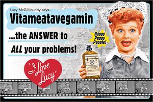 I Love Lucy Vitameatavegamin Poster I Love Lucy Vitameatavegamin Poster Image