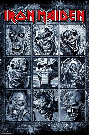 Iron Maiden - Grid Poster Image