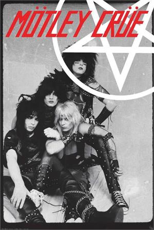 Motley Crue Pentangle Poster Image