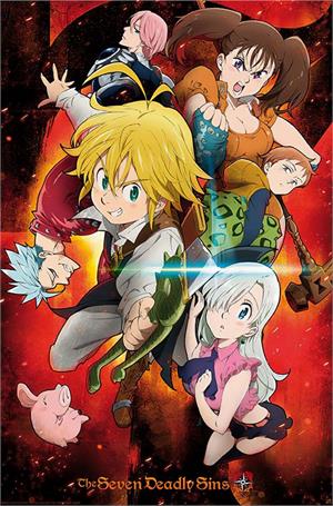 The Seven Deadly Sins - Group - Anime Poster Image