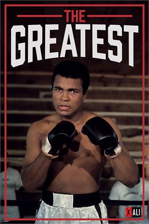Muhammad Ali The Greatest Poster - 24" X 36"-IMAGE