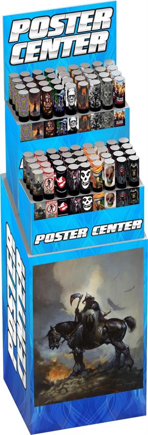 POSTER CENTER - 18 Styles/18 Bin