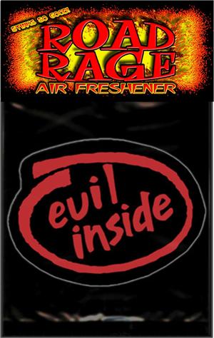 Evil Inside Road Rage Air Freshener
